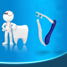 Load image into Gallery viewer, toothbrush Aviation folding toothbrush hotel disposable toothbrush